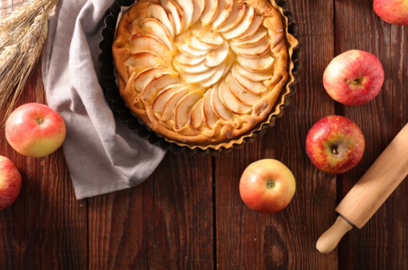 Gâteau aux pommes rapide