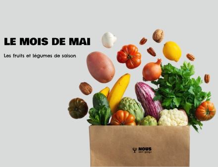 Mai, faites le plein de fruits et légumes de saison