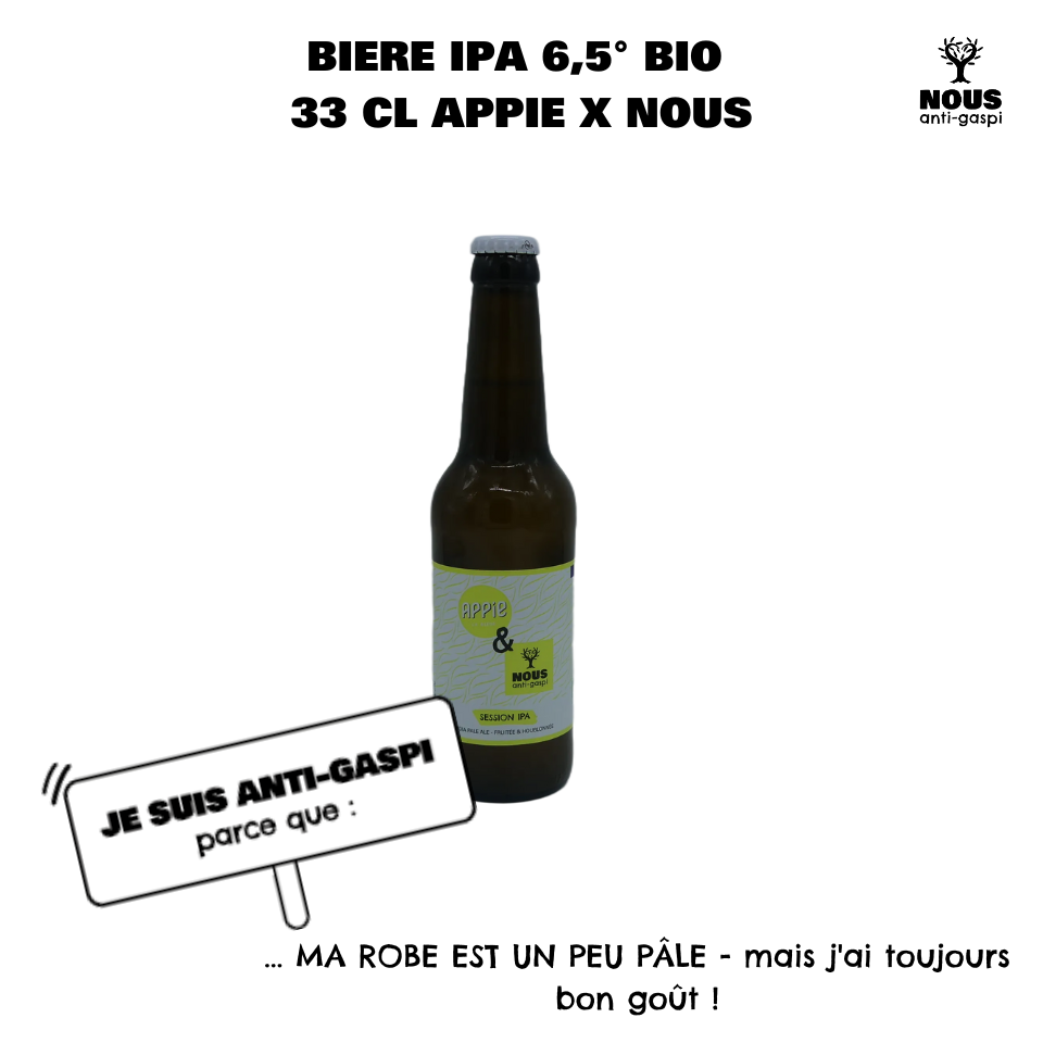 Bière APPIE X NOUS NOUS anti-gaspi