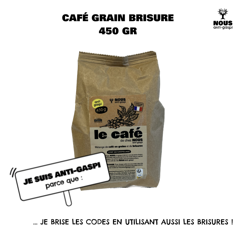 Café grain NOUS anti-gaspi