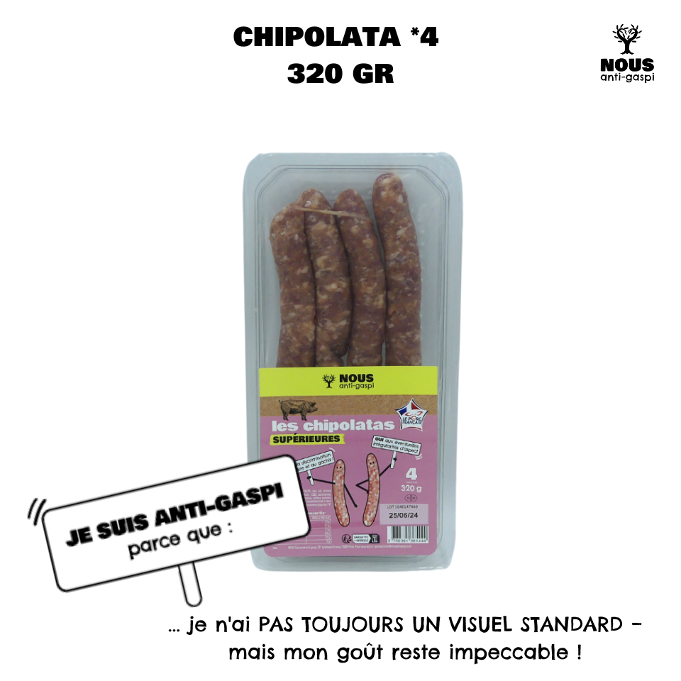 Chipolata NOUS anti-gaspi