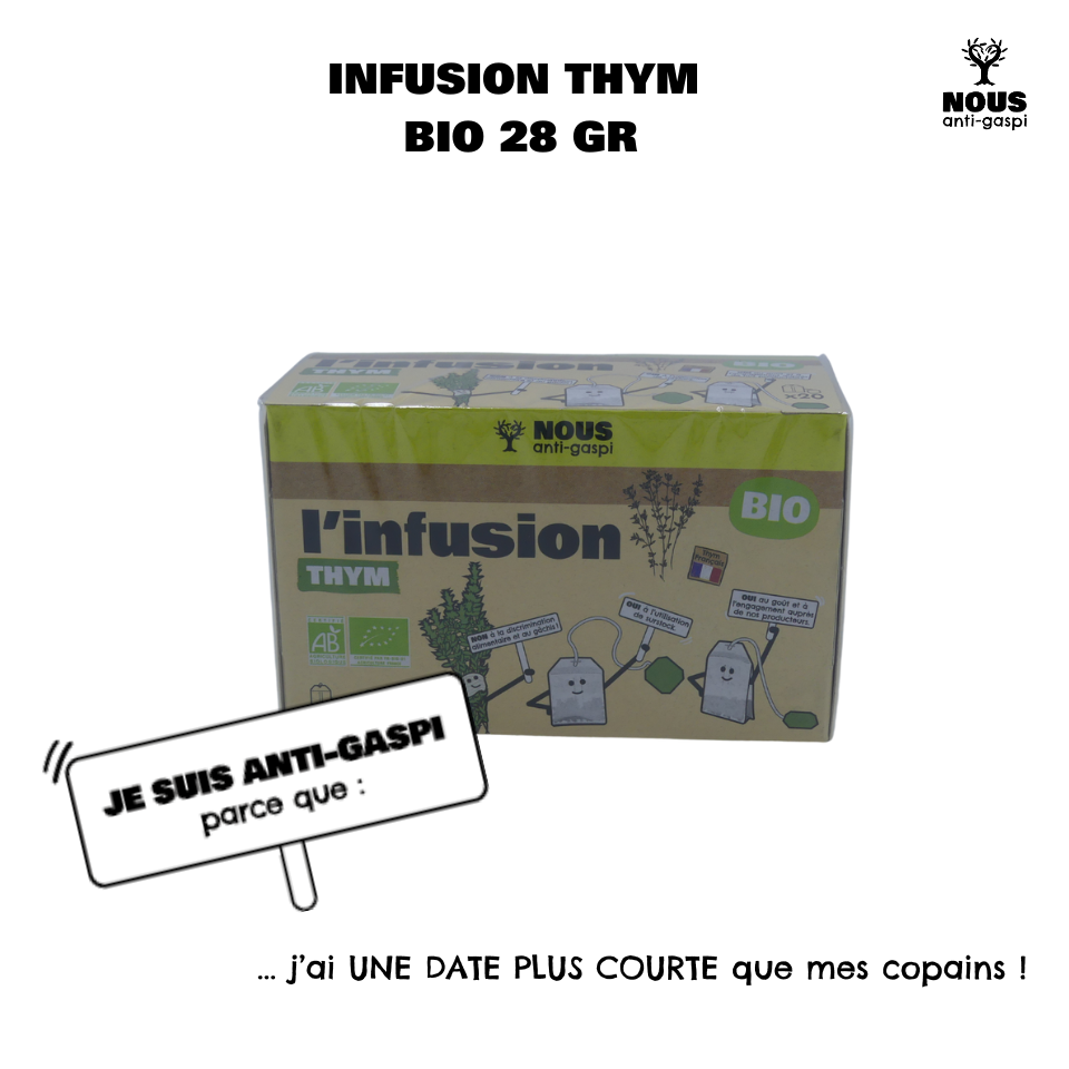 Infusion thym NOUS anti-gaspi