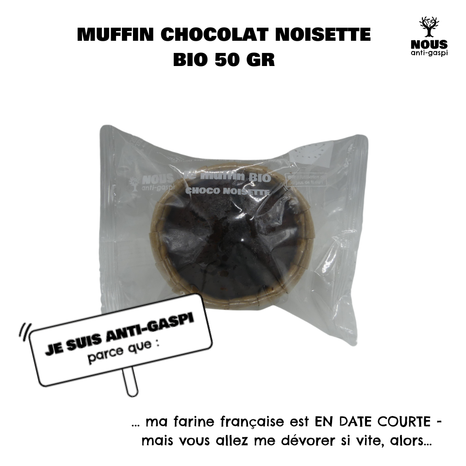 Muffin chocolat NOUS anti-gaspi