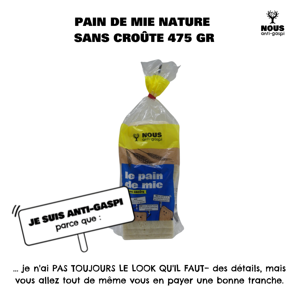 Pain de mie NOUS anti-gaspi