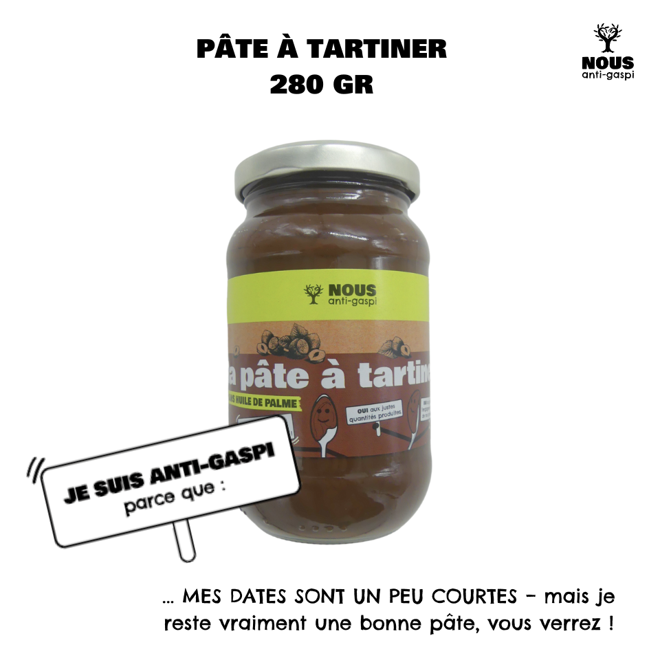 Pâte à tartiner NOUS anti-gaspi