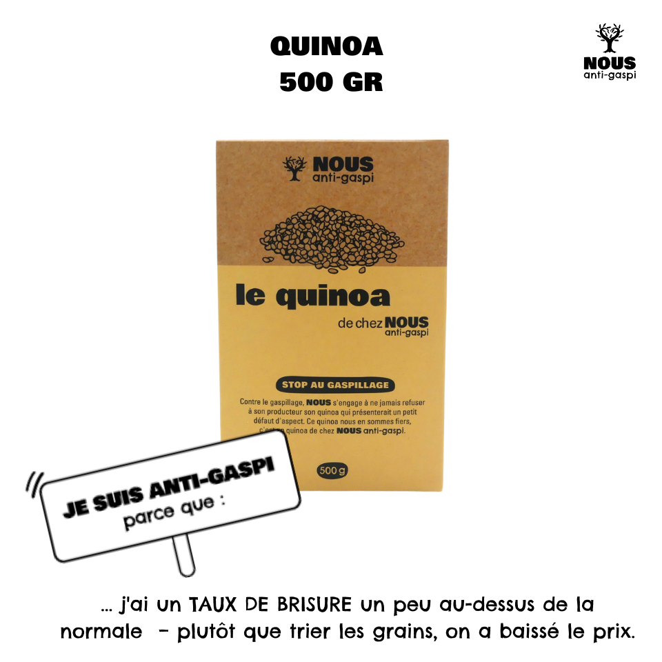 Quinoa NOUS anti-gaspi