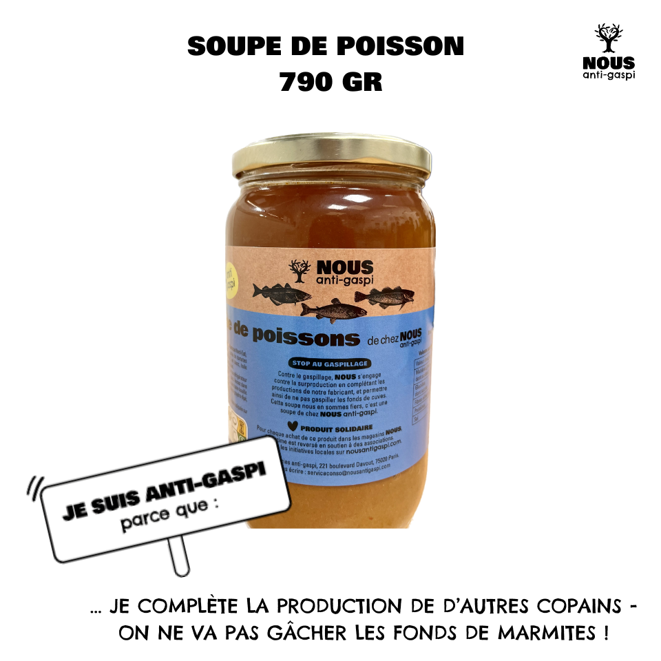 Soupe de poisson NOUS anti-gaspi