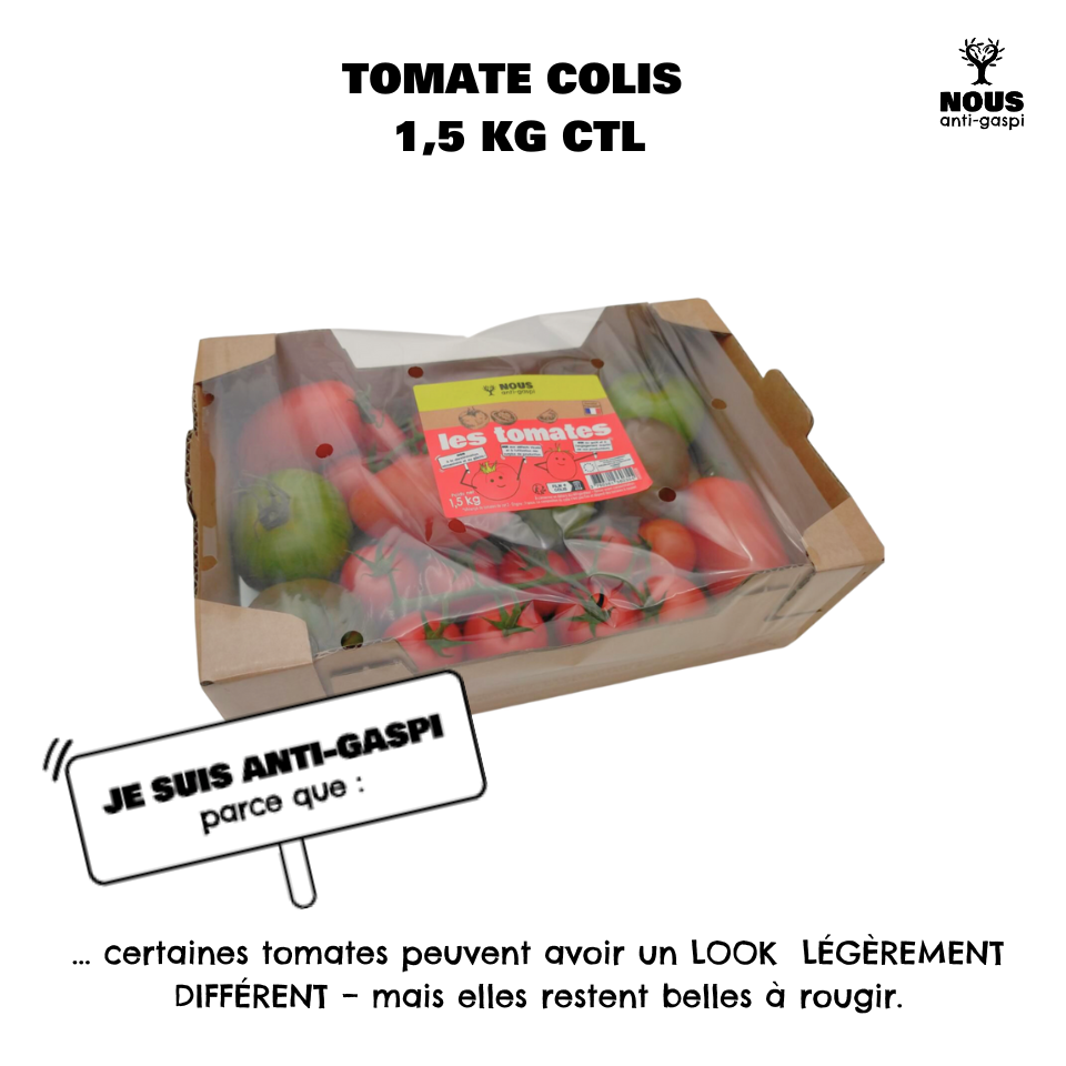 Tomate colis NOUS anti-gaspi