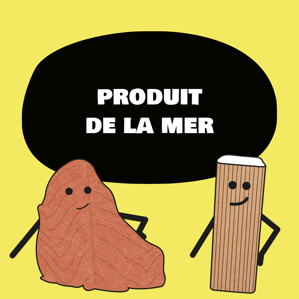 Produit de la mer NOUS anti-gaspi