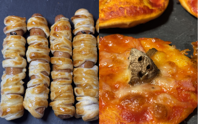 Halloween : Petites Momies Mimies & Pizzas Presque Horrifiantes