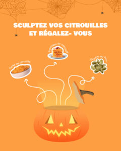 Sculptez vos citrouilles et régalez-vous pour Halloween