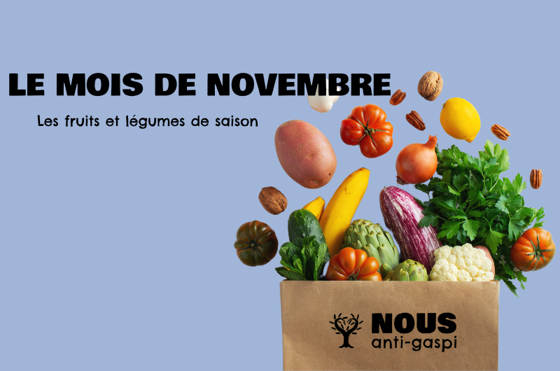 Novembre, fruits et légumes de saison